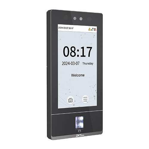 7 inch Screen Cloud-based Waterproof Automatic 3D Facial Recognition System voor toegangscontroles met SDK API -Facepro7