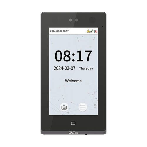 7 inch Screen Cloud-based Waterproof Automatic 3D Facial Recognition System voor toegangscontroles met SDK API -Facepro7