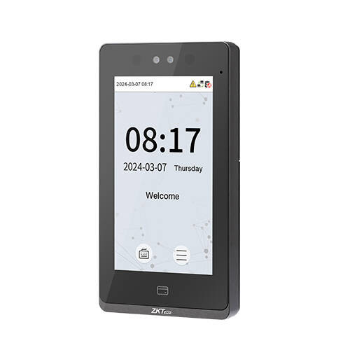 7 inch Screen Cloud-based Waterproof Automatic 3D Facial Recognition System voor toegangscontroles met SDK API -Facepro7