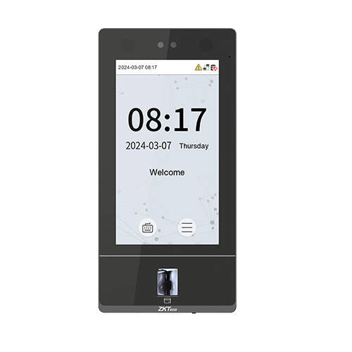 7 inch Screen Cloud-based Waterproof Automatic 3D Facial Recognition System voor toegangscontroles met SDK API -Facepro7