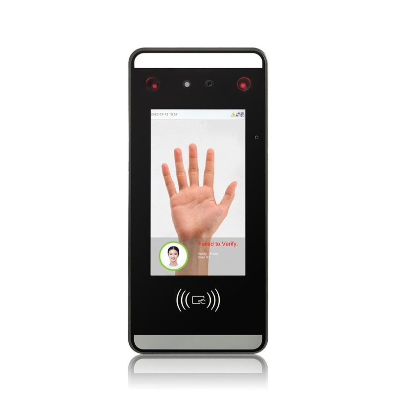 Linux Gezichtsherkenning Cloud Network Access Control System Swipe card Toegangscontrole met draaiknoppen-FA6000